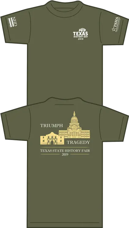 T Shirt Design Contest U2013 Texas History Day Short Sleeve Png Tshirt Png