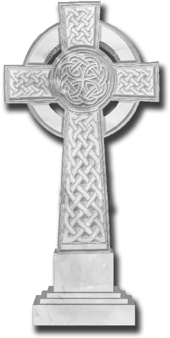 Download Celtic Cross Celtic Cross Tombstone Png Full Cross Gravestone Png Celtic Cross Png