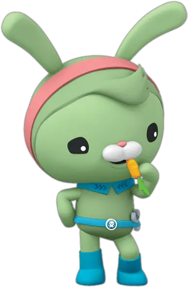 Tweak Bunny Eating Carrot Transparent Tweak Octonauts Png Carrot Transparent Background