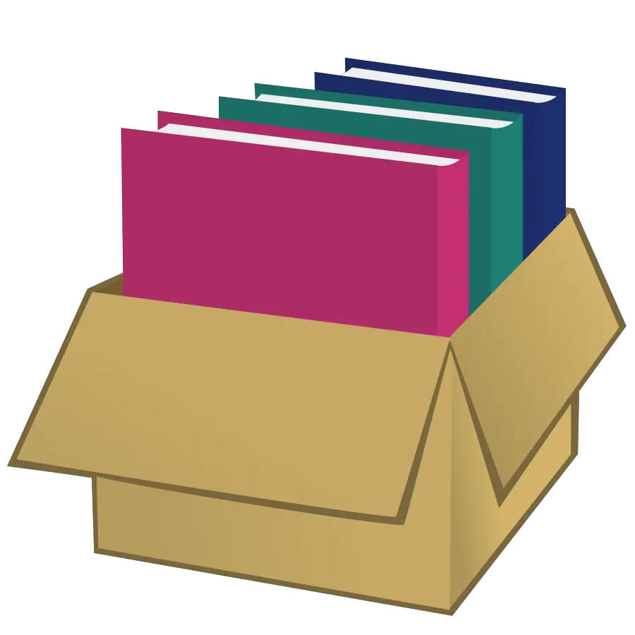 Folder Icons To Download For Free Icônecom Book In The Box Clipart Png Folder Png