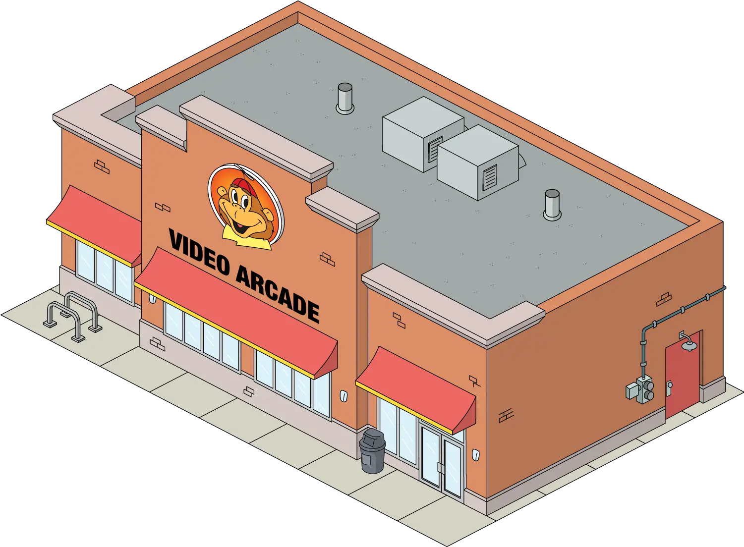 Download Free Png Arcade Building Dlpngcom Video Arcade Arcade Building Buildings Png