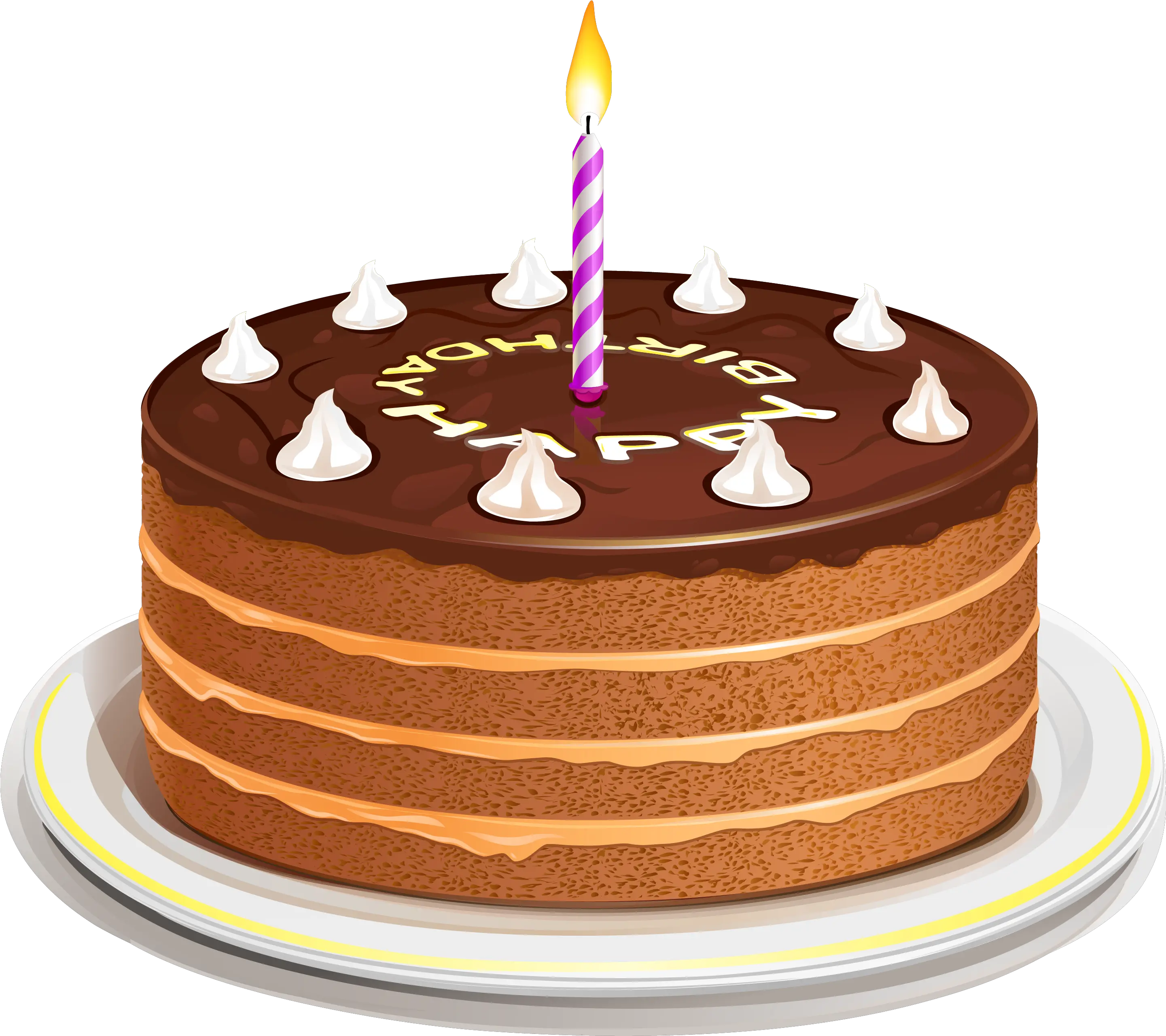 Birthday Cake Png Clipart Image Birthday Cake Candles Png Cake Clipart Png