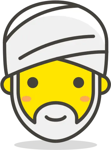 Person Wearing Turban Free Icon Of 780 Vector Emoji Logo Sorban Vector Png Turban Png