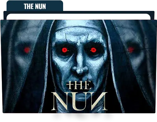 The Nun Folder Icon Free Download Designbust Conjuring Balak Png Folder Icon Download