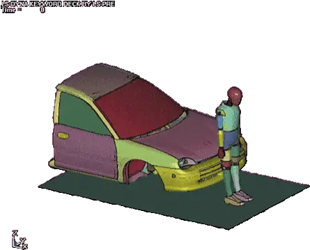 Interior U0026 Exterior Crash Analysis Dep Car Crash Test Simulation Gif Png Crash Test Dummy Icon