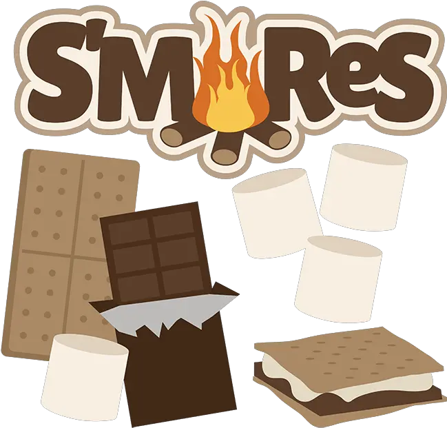 Campfire Smores Png Transparent Smorespng Images Clipart Smores Campfire Transparent