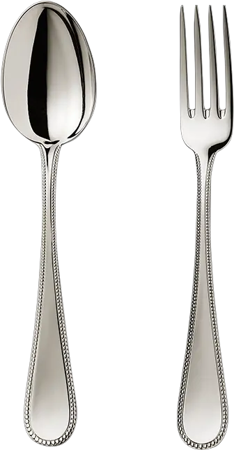 Serving Fork And Spoon Olympia Richard Ginori Serving Fork And Spoon Png Spoon Png