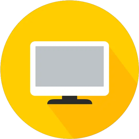 Screen Monitor Free Icon Iconiconscom Monitor Yellow Icon Transparent Png Pc Monitor Icon