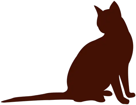 Cat Pet Silhouette Sitting Transparent Png U0026 Svg Vector Transparent Silhouette Cat Png Cat Silhouette Icon