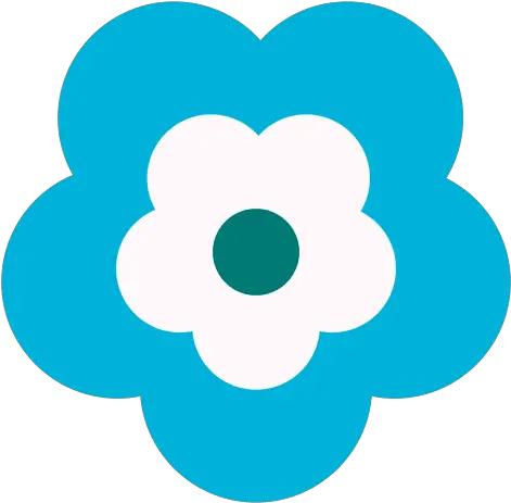 Blue Flower Icon 3 Transparent Png U0026 Svg Vector File Dot Composition Icon