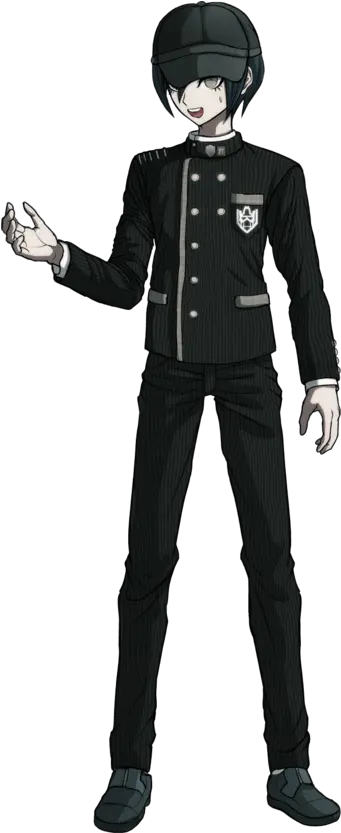 Free Time Eventsshuichi Saihara Danganronpa Wiki Fandom Transparent Shuichi Saihara Sprites Png Get Smoked Hat Png