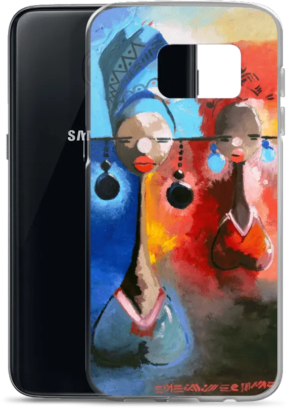 Customized Painting Samsung Case U2013 E Kre8tive Arts Smartphone Png Dust And Scratches Png