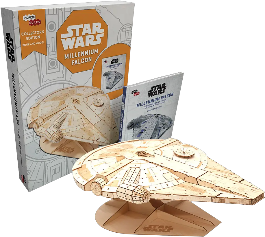 Star Wars Millennium Falcon Incredibuilds Collectors Incredibuilds Millennium Falcon Png Millennium Falcon Png