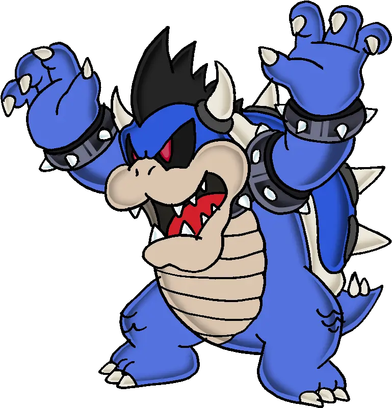 Download Dark Bowser Mario And Luigi Inside Story Dark Bowser Png Bowser Png