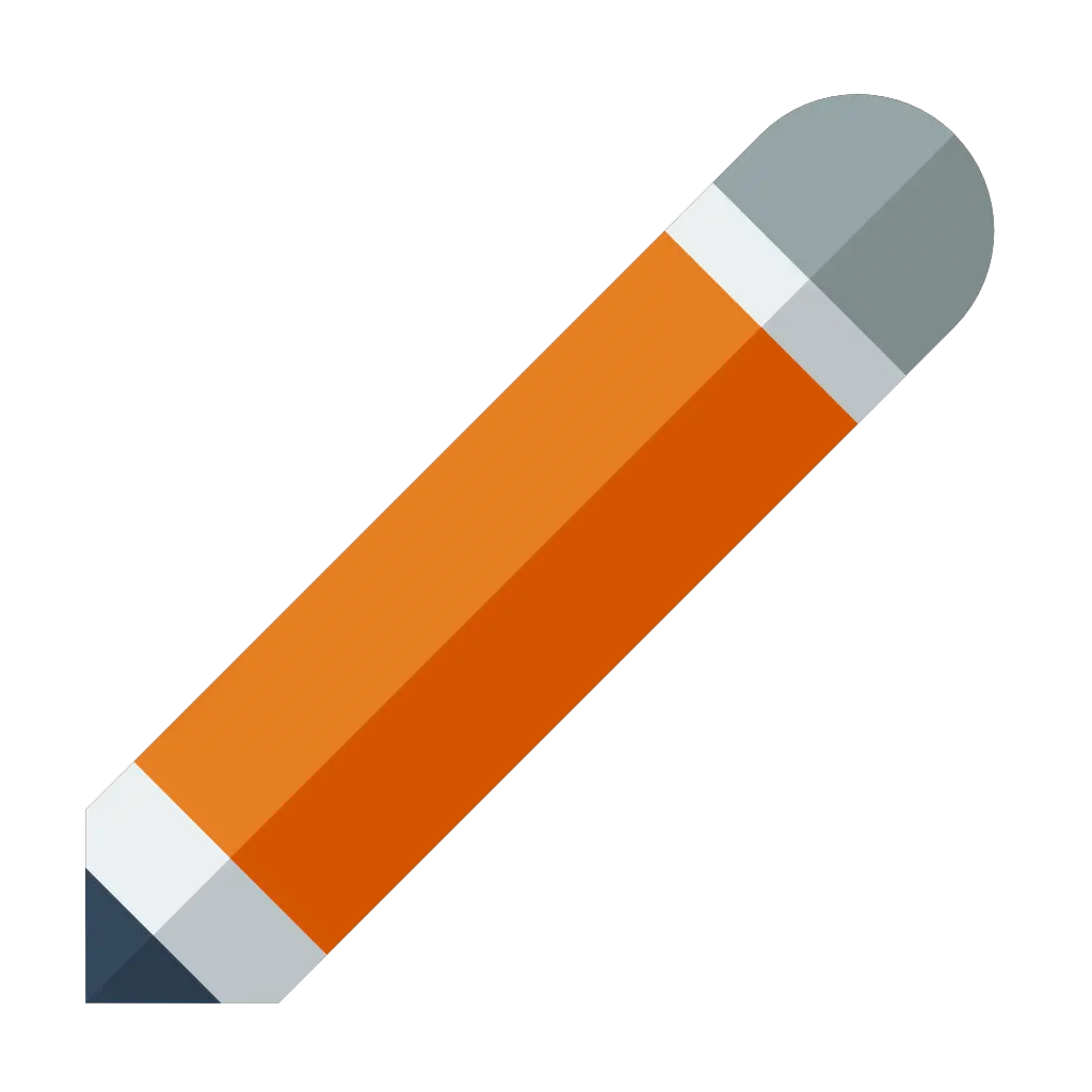 Pencil Icon Small U0026 Flat Iconset Paomedia Flat Pencil Icon Png Pencil Png