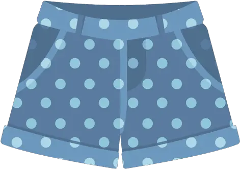 Blue Shorts Dots Transparent Png U0026 Svg Vector File Miniskirt Polka Dot Png