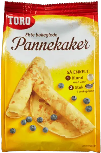 Toro Pancake Mix 196 Grams Pannekaker Norwegian Pancake Mix Png Toro Png