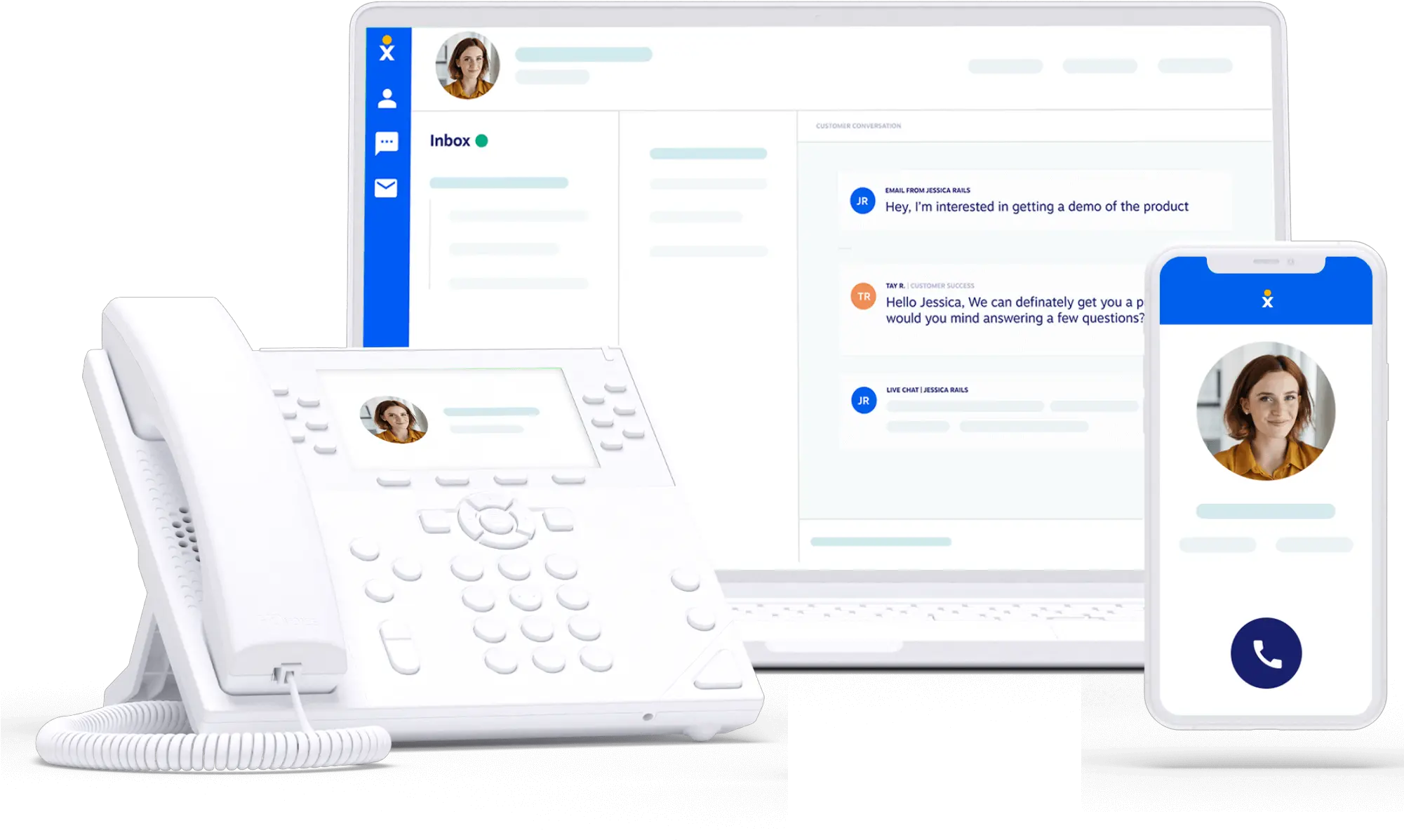 Inbound Call Center Solutions By Nextiva Starts Office Equipment Png Desk Phone Icon