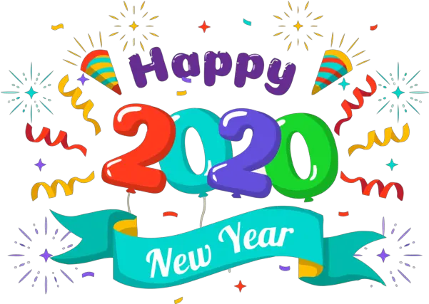 Text Font Celebrating For Happy 2020 Happy New Year 2020 Image Png Quote Png