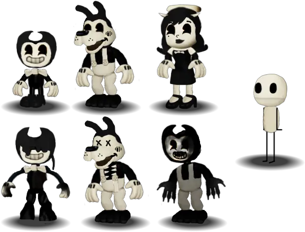 Bendy And The Ink Machine Flashcards Bendy The Ink Machine Characters Png Bendy Png