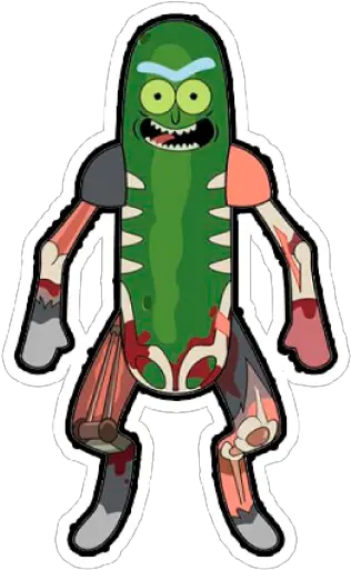 Sticker Maker Pickle Rick Rick And Morty Png Morty Icon