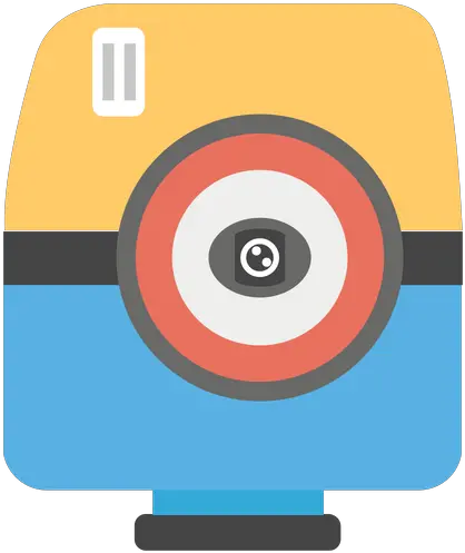 Polaroid Camera Icon Of Flat Style Available In Svg Png Circle Polaroid Camera Png