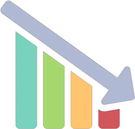 Free Arrow Chart Png Svg Icon Vertical Chart Icon Png