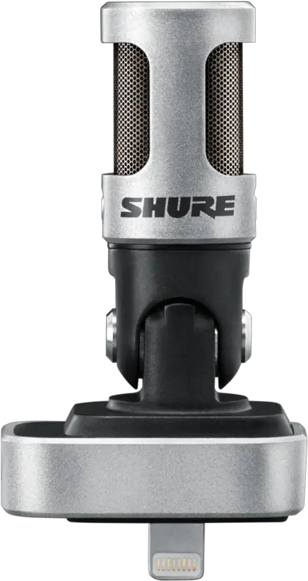 Shure Mv88a Ios Digital Stereo Condenser Microphone Microfono Shure Para Iphone Png Mic And Refresh Icon