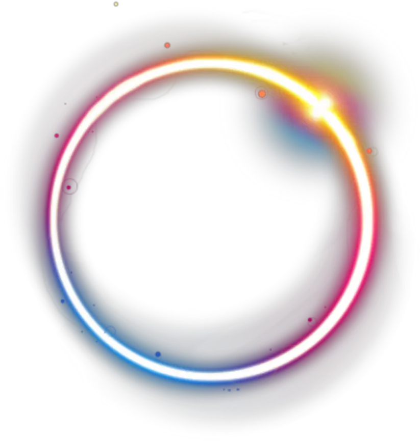 Neon Png Images For Free Download Neon Circle White Background Neon Circle Png