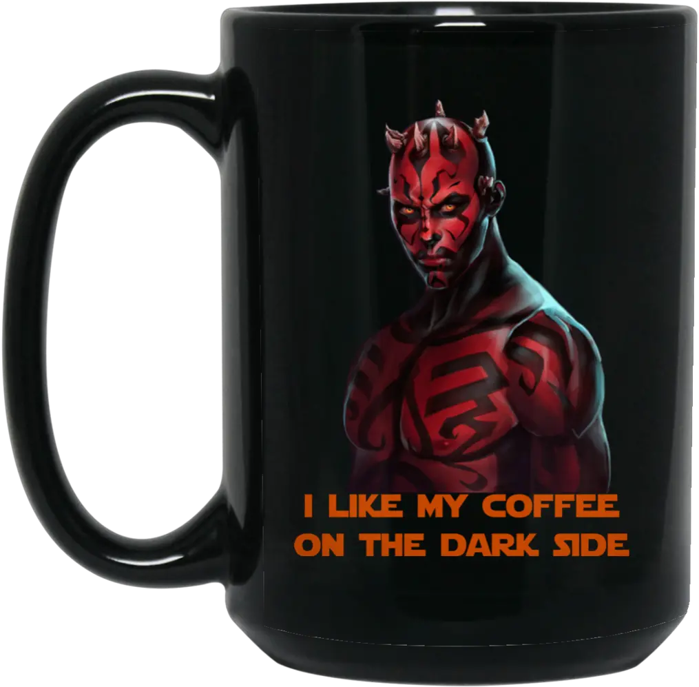 Darth Maul I Like My Coffee Darth Maul Shirtless Png Darth Maul Png