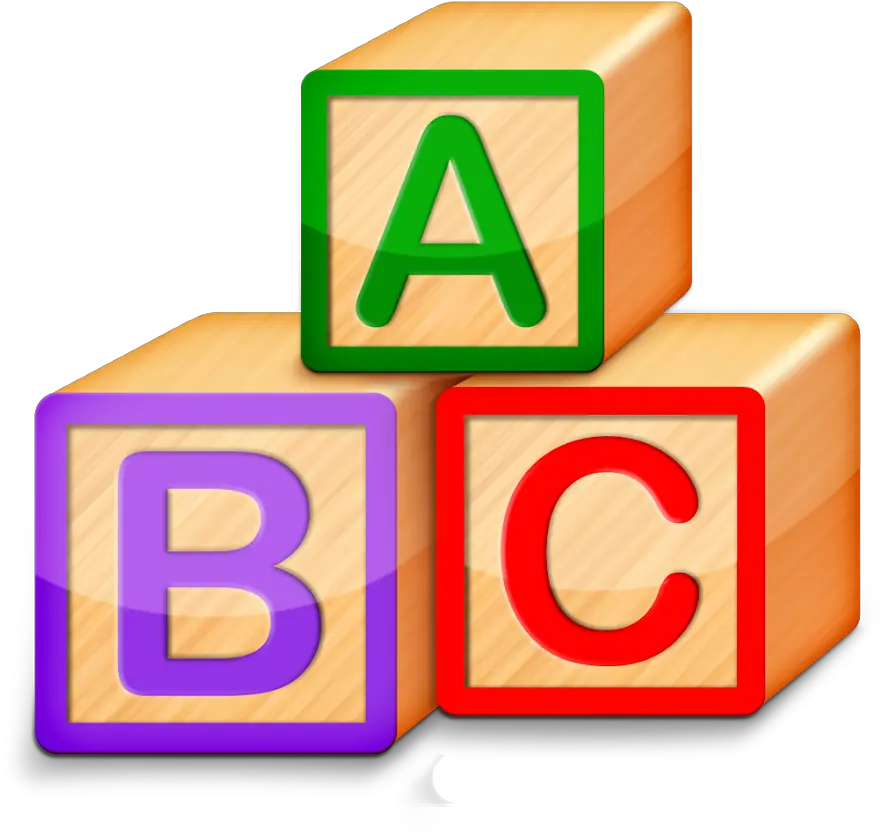 Abc Png Transparent Letter Blocks Transparent Background Abc Png