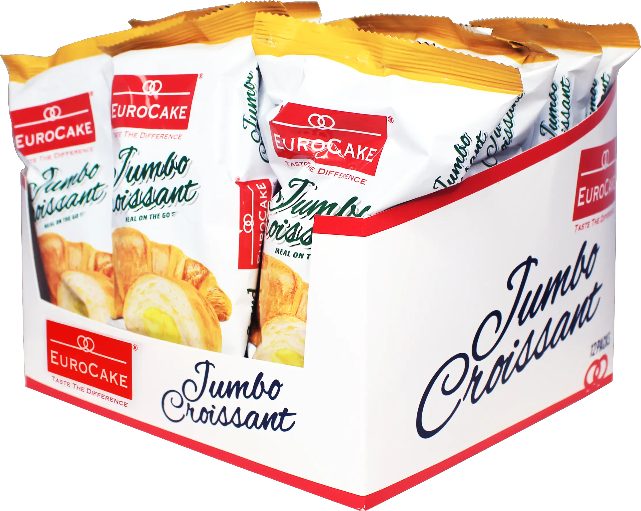 Eurocake Jumbo Croissant Custard 55g Jl Morison M Product Label Png Croissant Png