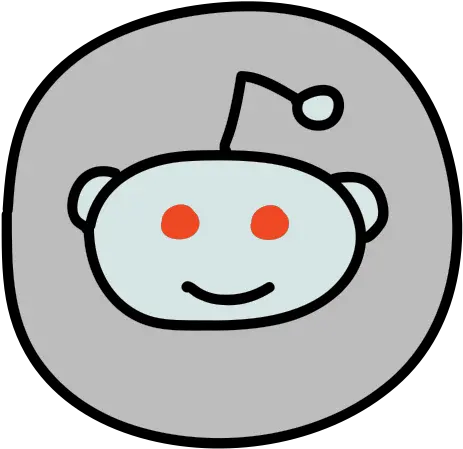 Reddit Icon In Doodle Style Toxic Redditors Png Reddit Logo Icon