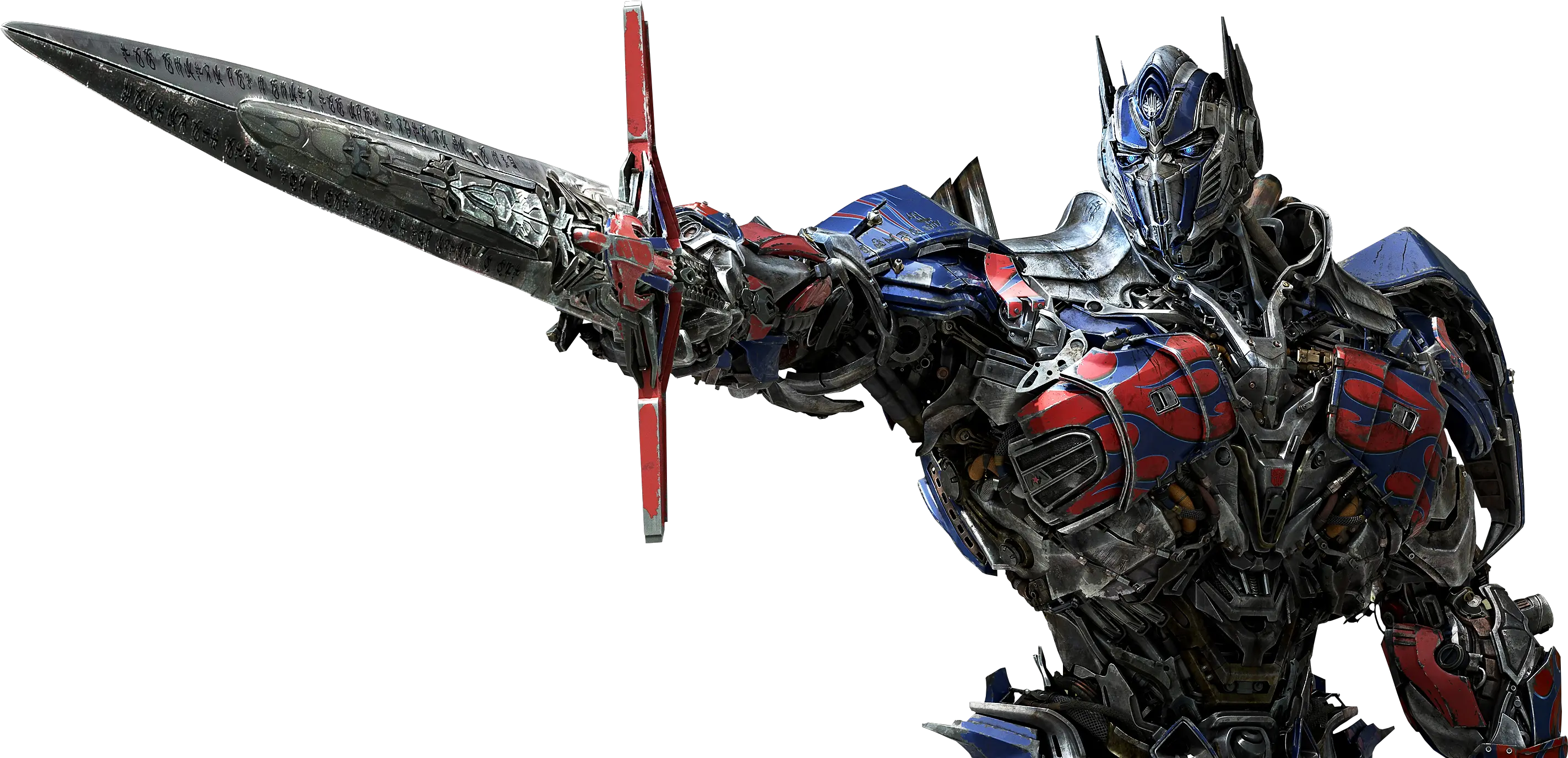 Download Hd Optimus Prime Transformers Optimus Prime With Sword Png Optimus Prime Png