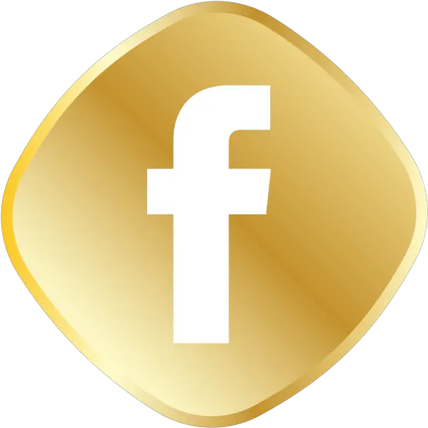 Golden Facebook Icon Royal Facebook Logo Gold Png Find Us On Facebook Logo