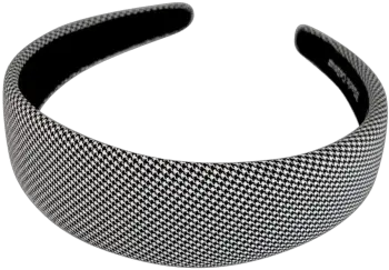 Black Colour S Hair Band Hannah Check 2044 Solid Png Icon Mesh Styling Cream