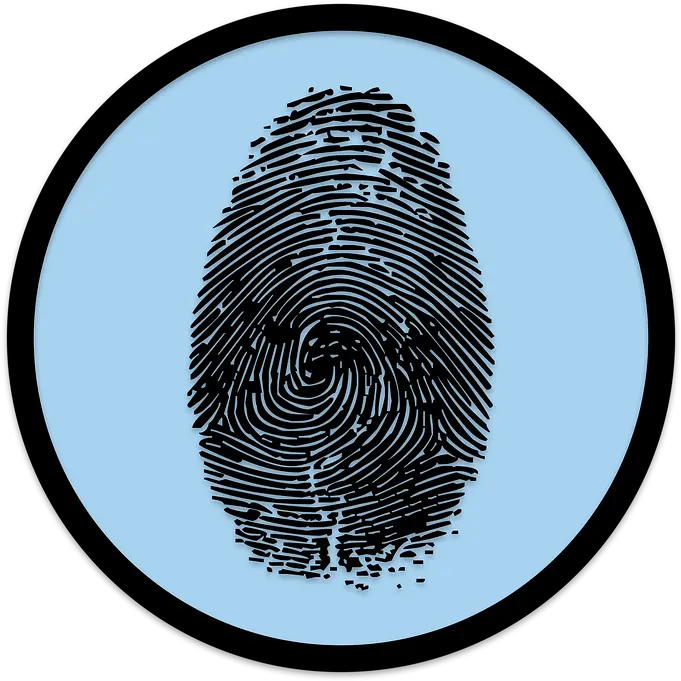 Free Photo Symbol Biometrics Identity Fingerprint Icon Max Icono De Identidad Png Finger Print Icon