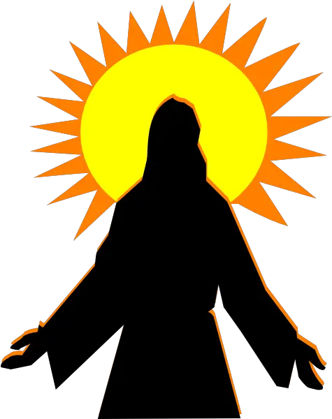 Faith Arise Sunrise Clip Art Shadow Of Jesus Christ Png Sunrise Transparent Background