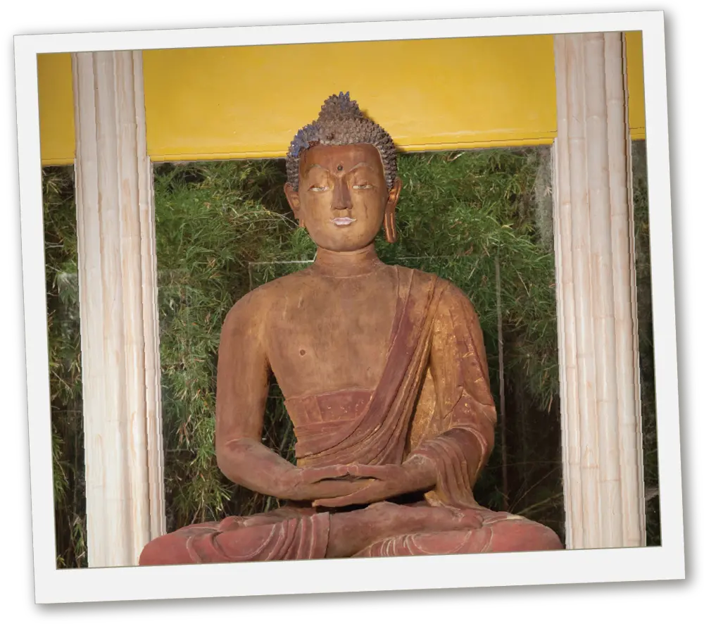 The Story Behind 900 Yearold Buddha Statue At Avery Jungle Gardens Png Buddha Transparent