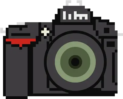 The Camera Collection Pixelated Camera Png Digital Camera Icon