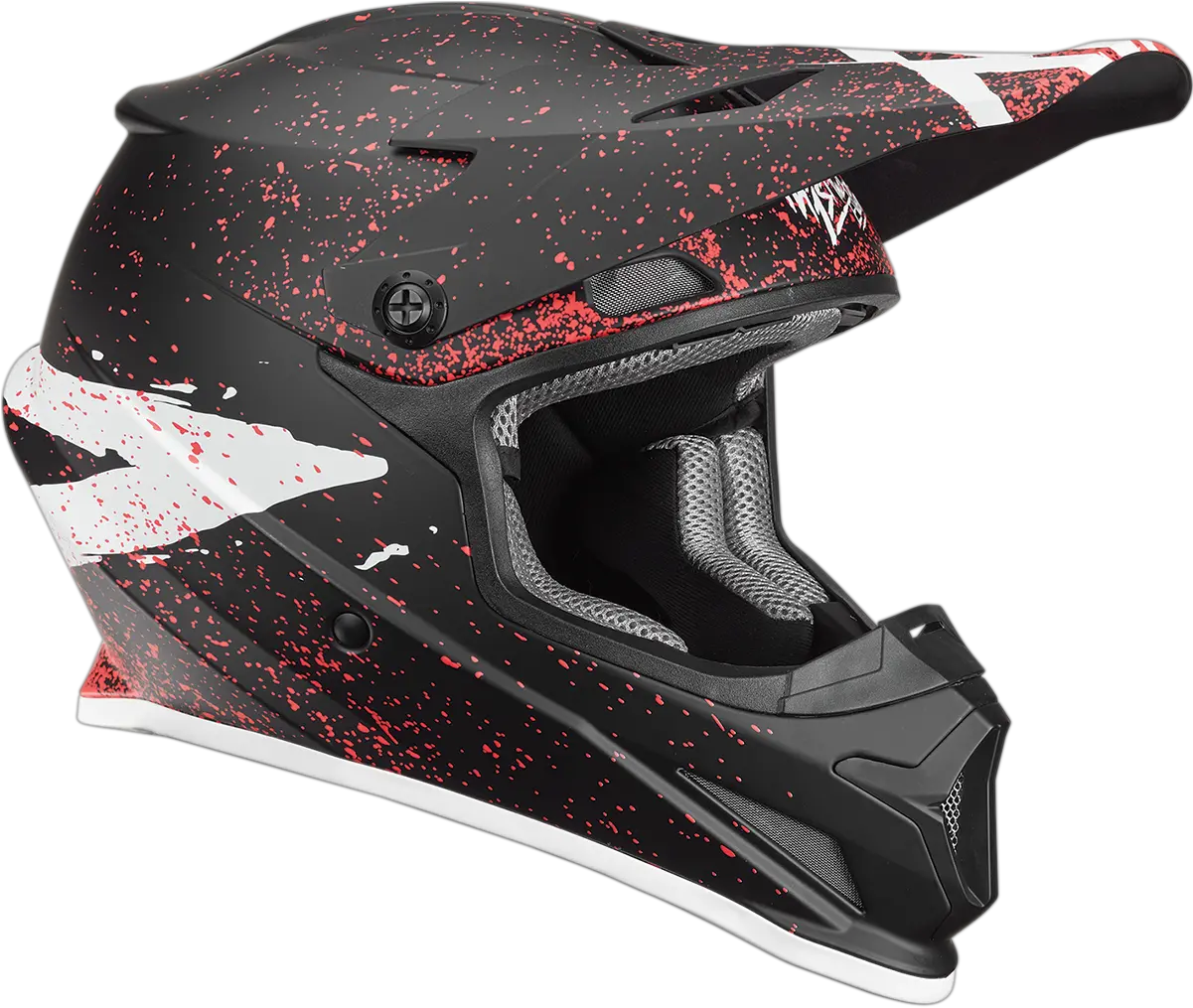 Dirt Bike Riding Helmets Motocross Helmet Png Thor Sector Hype Bike Helmet Png