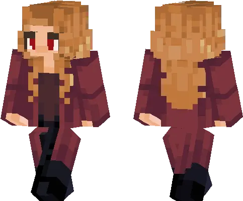 Scarlet Witch Minecraft Pe Skins Minecraft Blond Skin Download Png Scarlet Witch Png