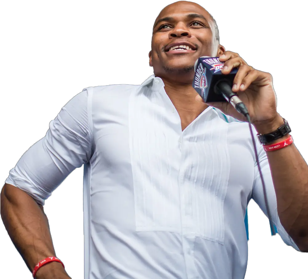 Russell Westbrook Png Russell Westbrook Microphone Png Russell Westbrook Russell Westbrook Png