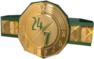 Wwe 247 Championship Belt Roblox Wwe 24 7 Championship Png Championship Belt Png