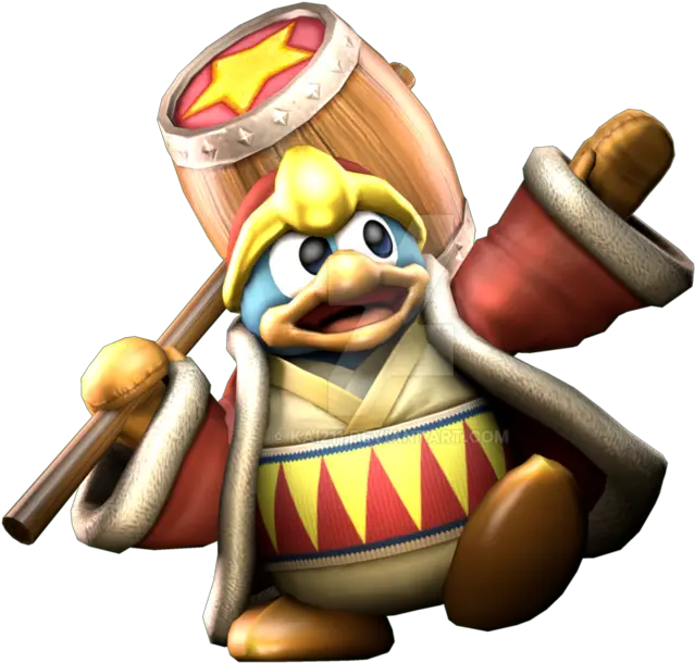 Download Hd Artworkking Dedede Render King Dedede Render Dedede Png King Dedede Png