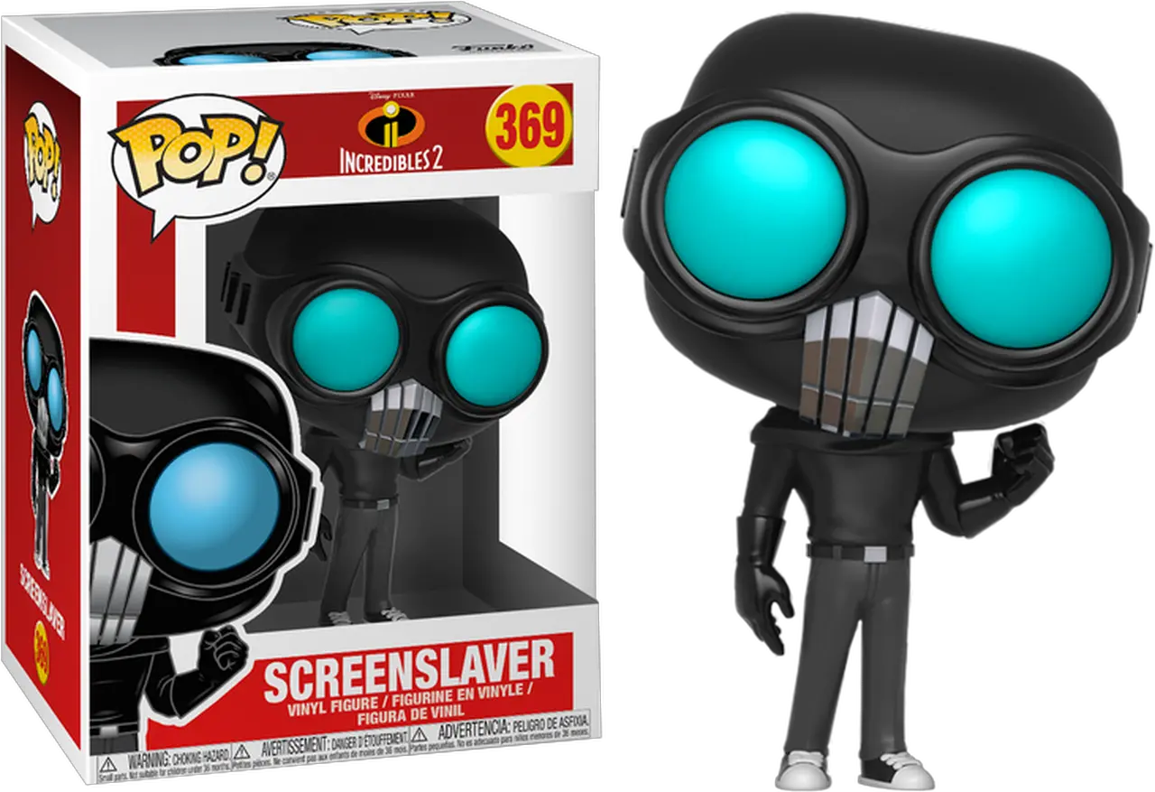 Funko Incredibles 2 Funko Pop Disney Incredibles 2 Screenslaver Png Incredibles 2 Png