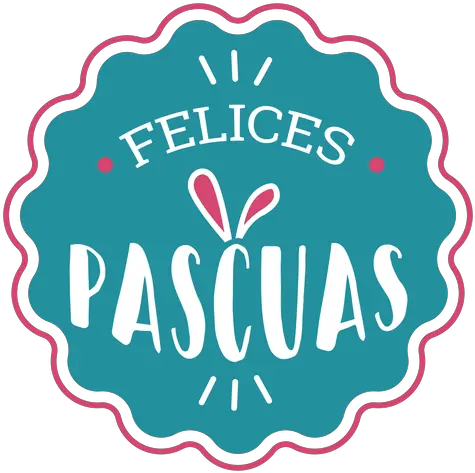 Felices Pascuas Rabbit Ears Lettering Transparent Png Language Rabbit Ears Png