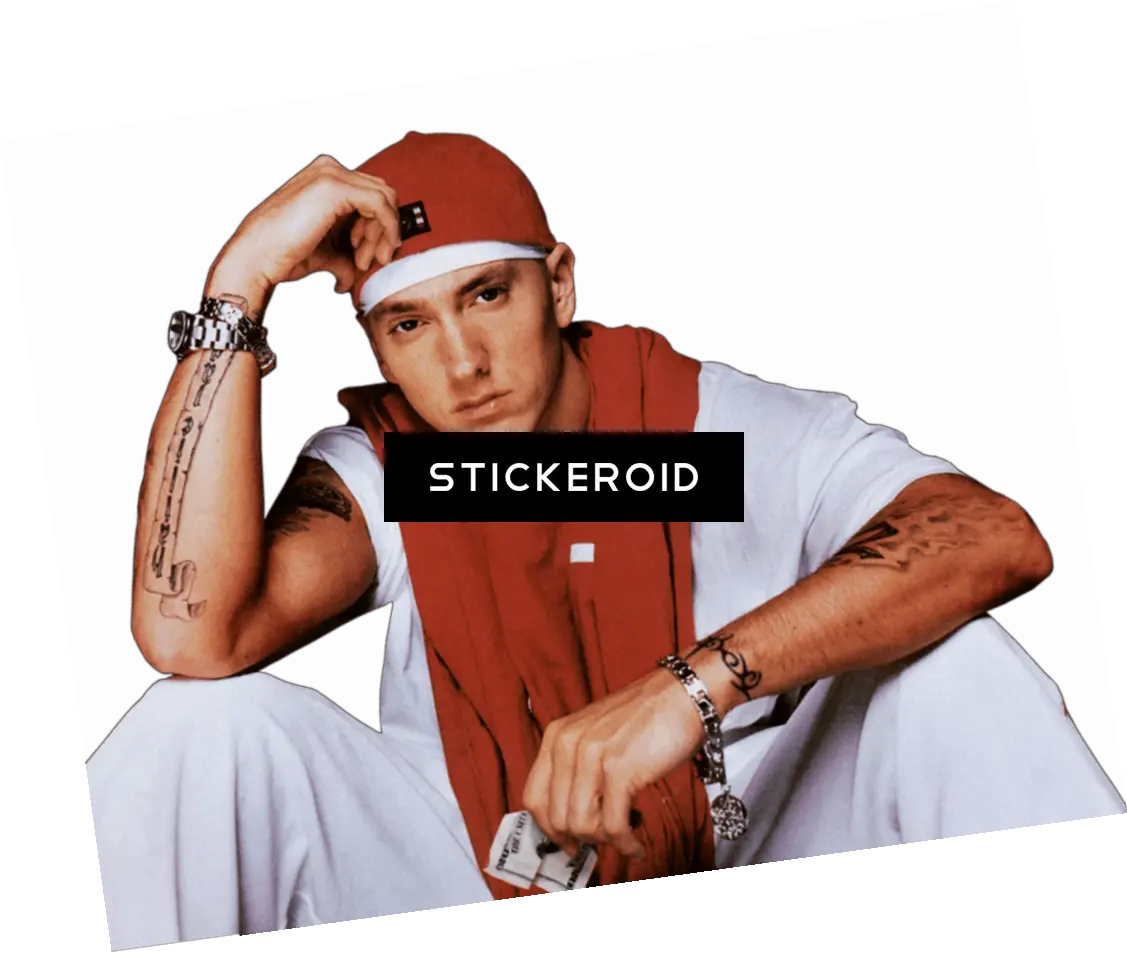 Download Hd Sitting Eminem Eminem Transparent Png Image Eminem Cool Eminem Png