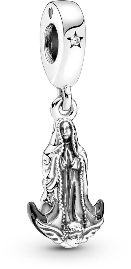 Pandora Virgin Of Guadalupe Motif Dangle Charm 799646c01 Virgin Of Guadalupe Pandora Png Pandora One Icon