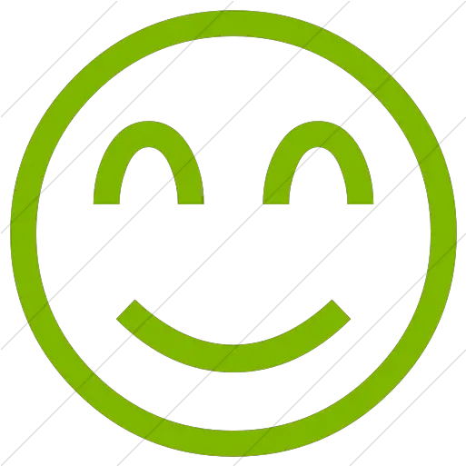 Iconsetc Simple Green Classic Emoticons Smiling Face With Dot Png Smile Face Icon